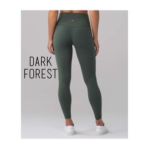 forest green lululemon leggings